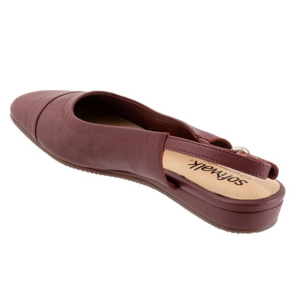 Softwalk Womens Vittoria Burgundy Shoes (NWT) - Picture 5 of 7